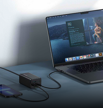 Perfect desk setup for productivity