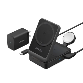 15W Max Pocket-Sized 3-in-1 Wireless Charger