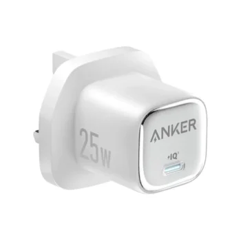 Anker Charger 25W Compact Fast Charger – White