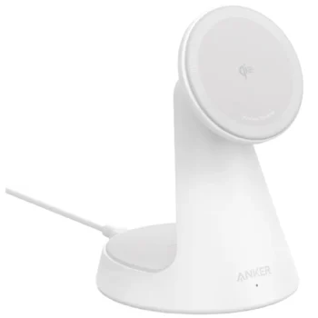 Anker MagGo Wireless Charger (2-in-1, Dock Stand) with USB-C Cable
