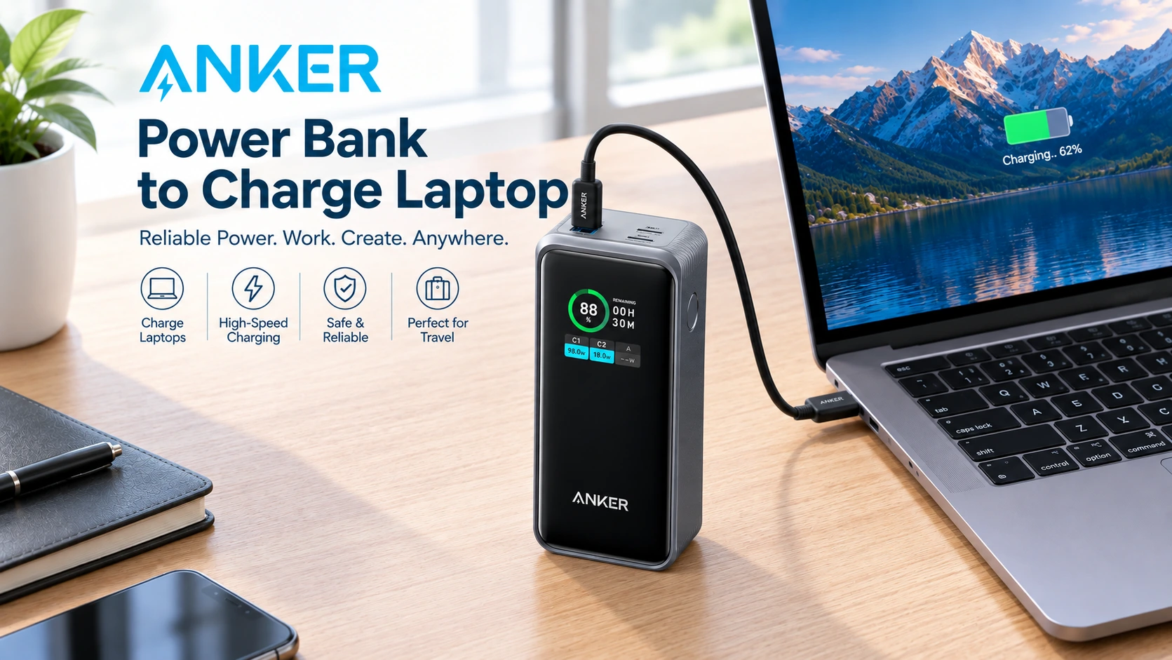 best power bank to charge laptop
