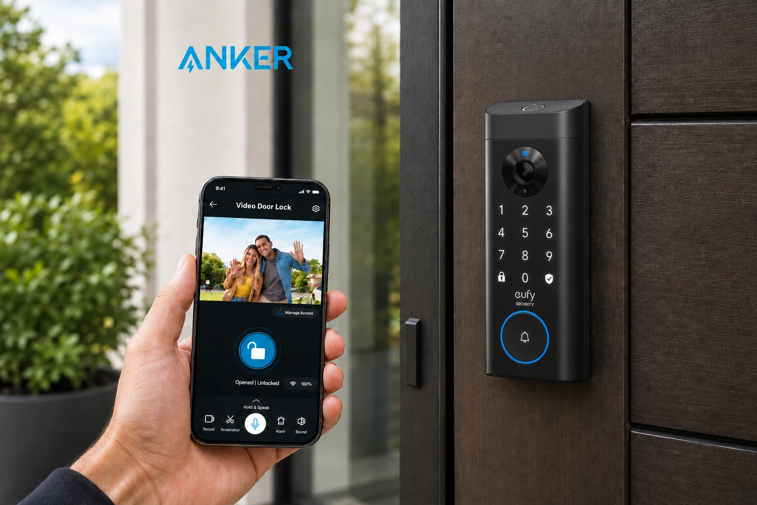eufy security video smart lock